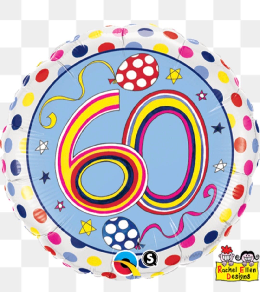 60th Birthday Balloon – Man