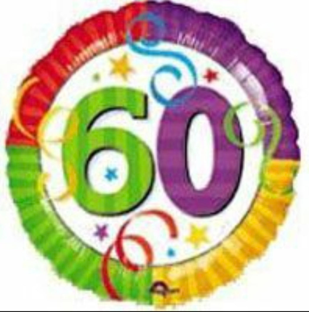 60s Decade Balloon – Groovy Baby!